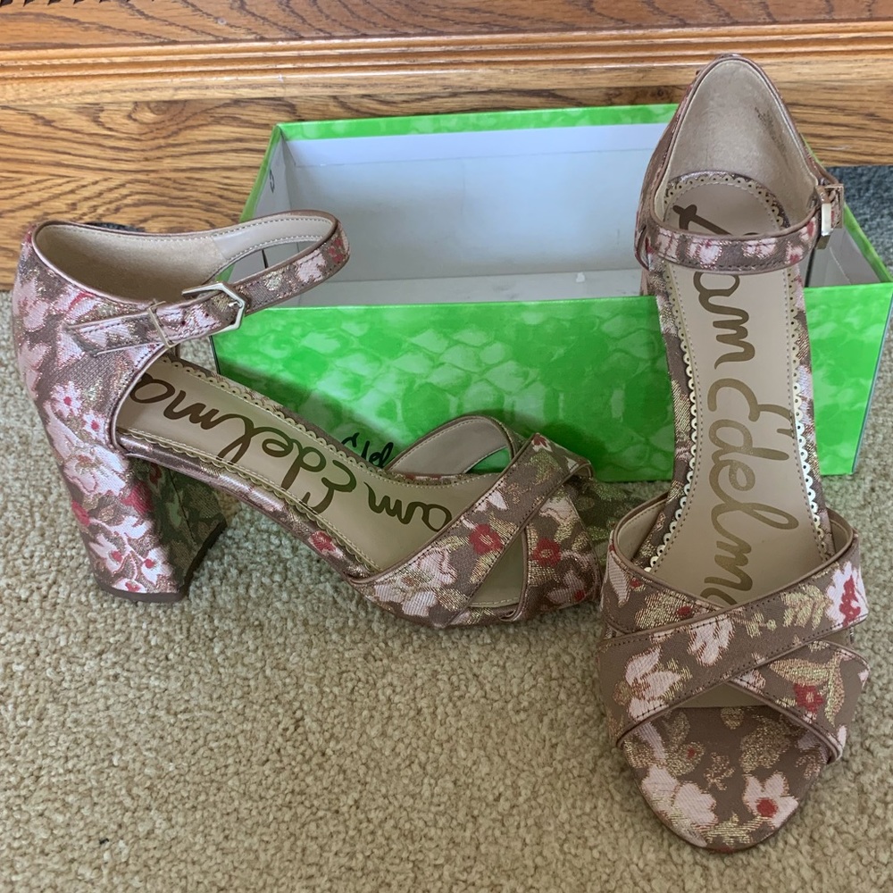 Sam Edelman ankle strap shoe